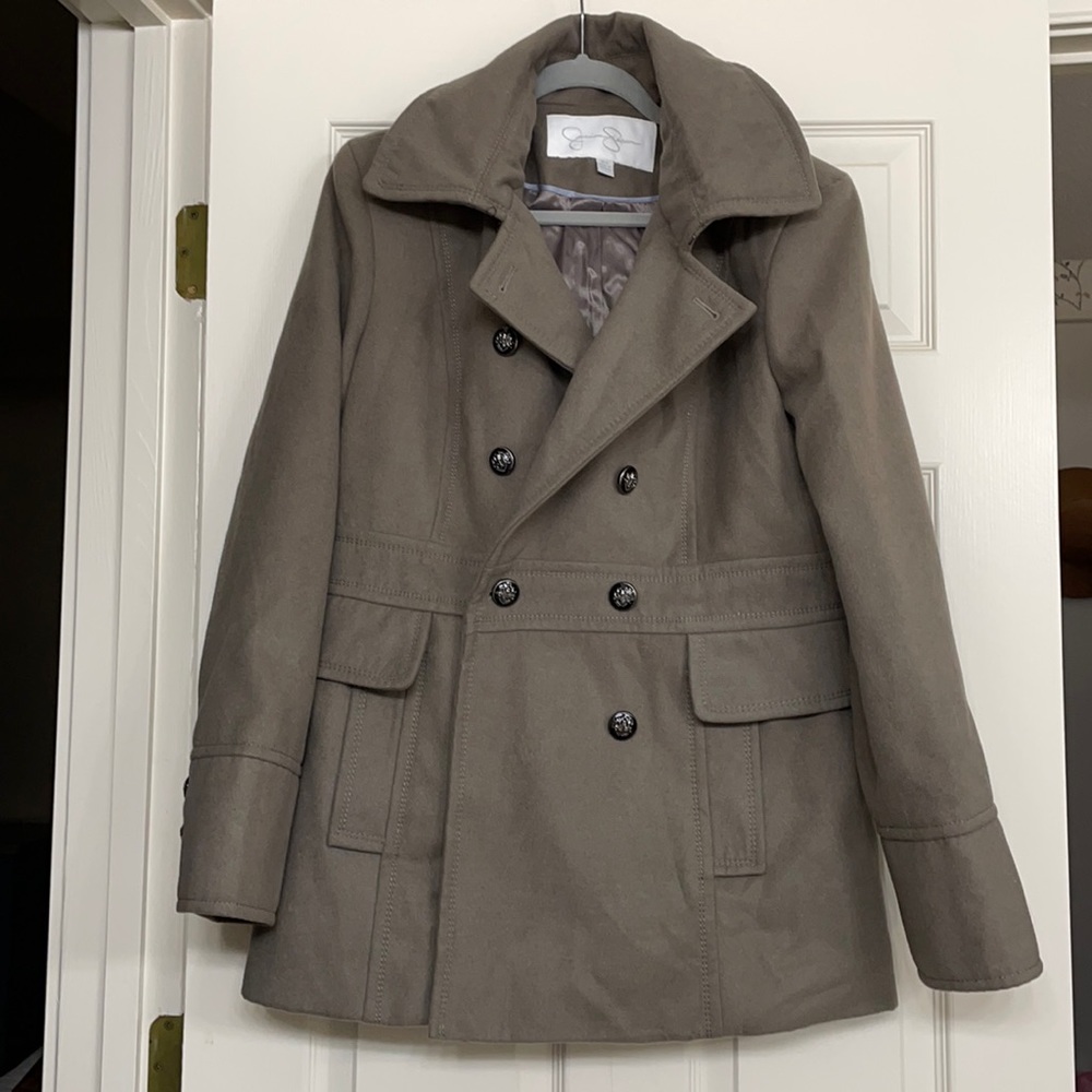 Jessica Simpson XL button up coat with hood
